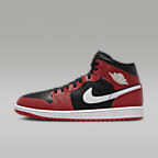 Air jordan 1 black red and blue on sale
